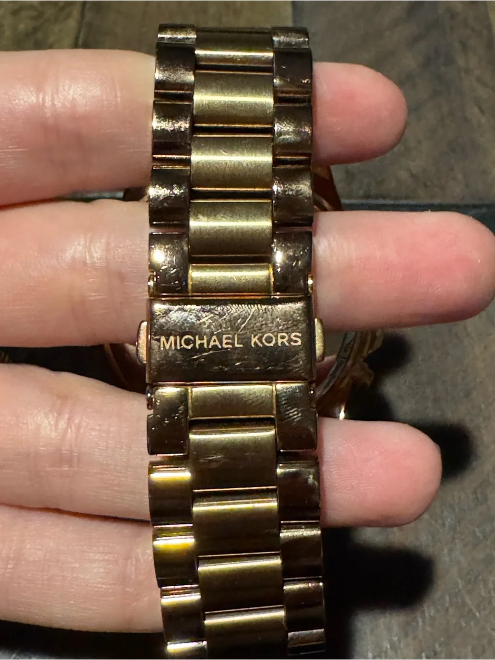 Michael Kors Rose Gold Women's Chronograph Bracelet Watch mk5503